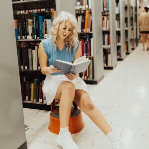 Blue Preppy Sweater Vest